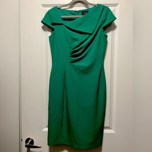 Green Tahari Business Casual Dress